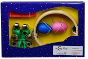 Zestaw instrumentów perkusyjnych z harmonijką Ever Play WT-IS 001