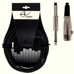 Kabel mikrofonowy XLR-J Alpha Audio 3m