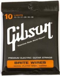 Struny do gitary elektrycznej Gibson Brite Wires SEG700L