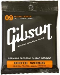 Struny do gitary elektrycznej Gibson Brite Wires SEG700UL