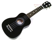 Ukulele sopranowe czarne