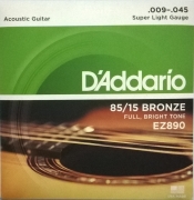 Struny do gitary akustycznej D'Addario EZ 890