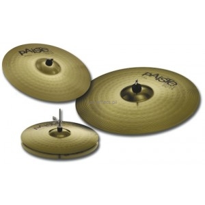 Talerze perkusyjne Paiste 101 Brass 14+16+20 - zestaw